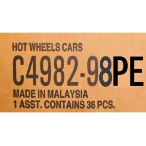 画像: 【HOT WHEELS ベーシック　2025 "E"アソート 36台入り (国内流通版)】 (お取り置き不可）