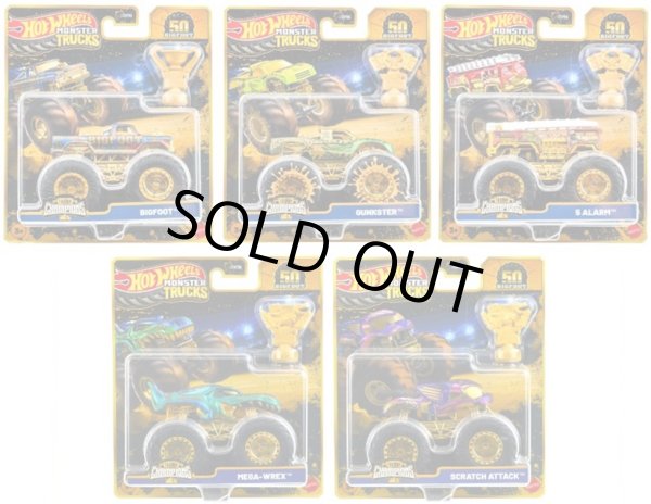 画像1: 【仮予約】PRE-ORDER - 2025 HW MONSTER TRUCKS! 【トロフィーチャンピオン Bアソート (6個入り）】(2025年5月下旬入荷予定）