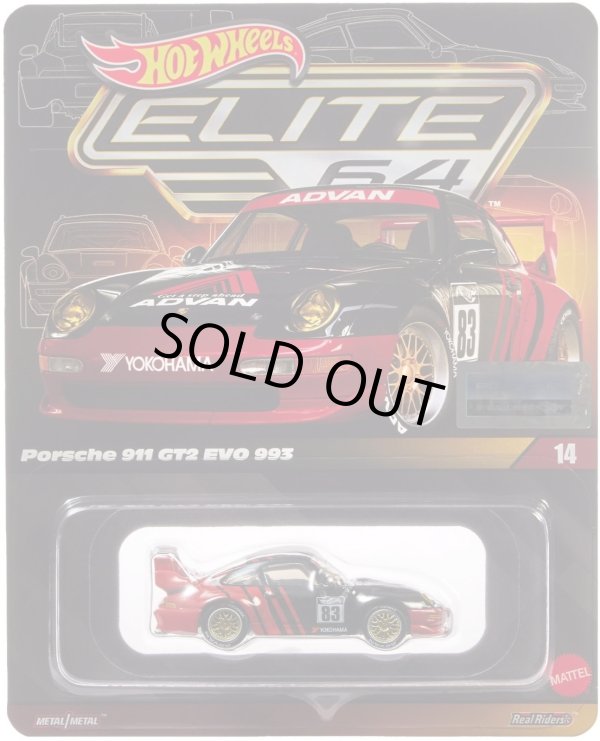 画像1: 2025 RLC EXCLUSIVE "ELITE 64" 【PORSCHE 911 GT2 EVO993 (ADVAN)】BLACK-RED/RR (予約不可)