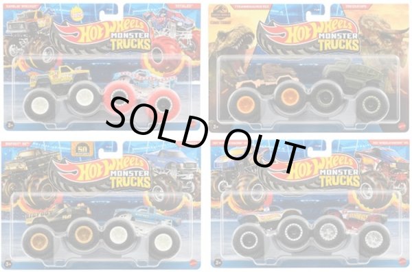 画像1: 【仮予約】PRE-ORDER - 2025 HW MONSTER TRUCKS! 【2パック - Tアソート4種セット】(2025年5月下旬入荷予定）