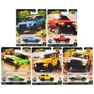 画像: 2025 HW CAR CULTURE 【HW オフロード - 5種セット】2024 トヨタ ランドクルーザー/1987 トヨタ ピックアップトラック/スバル ブラット/ランドローバー ディフェンダー 90/2017 フォード F-150 ラプター