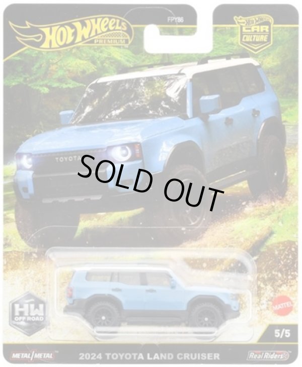 画像1: 【仮予約】PRE-ORDER - 2025 HW CAR CULTURE "HW オフロード" 【2024 トヨタ ランドクルーザー】LT.BLUE/RR (2025年5月末入荷予定）