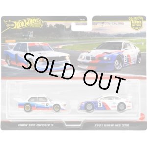 画像: 【仮予約】PRE-ORDER - 2025 HW CAR CULTURE "PREMIUM 2PACK" 【BMW 320 グループ5/2001 BMW M3 GTR】WHITE/RR(2025年5月末入荷予定）(ショートした場合は先着順となります）