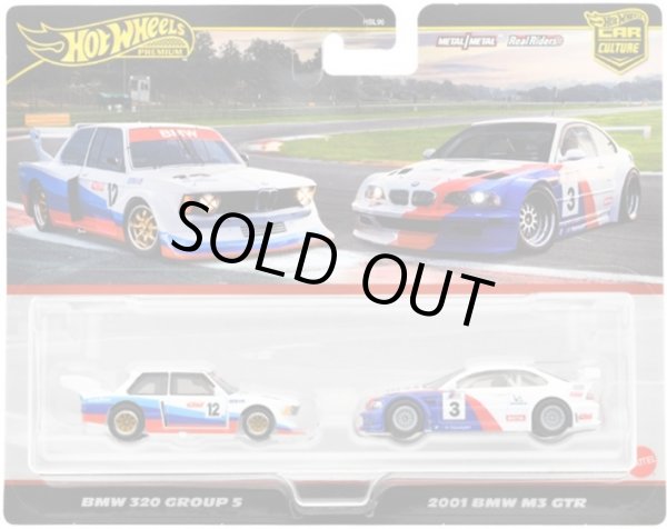 画像1: 【仮予約】PRE-ORDER - 2025 HW CAR CULTURE "PREMIUM 2PACK" 【BMW 320 グループ5/2001 BMW M3 GTR】WHITE/RR(2025年5月末入荷予定）(ショートした場合は先着順となります）