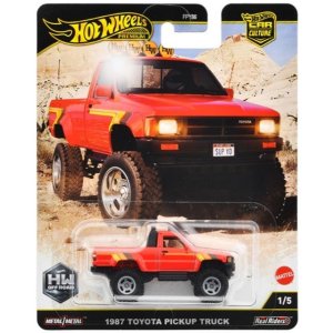 画像: 2025 HW CAR CULTURE "HW オフロード" 【1987 トヨタ ピックアップトラック】RED/RR