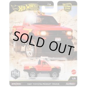 画像: 【仮予約】PRE-ORDER - 2025 HW CAR CULTURE "HW オフロード" 【1987 トヨタ ピックアップトラック】RED/RR (2025年5月末入荷予定）