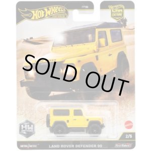 画像: 【仮予約】PRE-ORDER - 2025 HW CAR CULTURE "HW オフロード" 【ランドローバー ディフェンダー 90】YELLOW/RR (2025年5月末入荷予定）