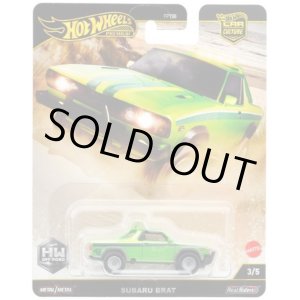 画像: 【仮予約】PRE-ORDER - 2025 HW CAR CULTURE "HW オフロード" 【スバル ブラット】LT.GREEN/RR (2025年5月末入荷予定）