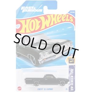 画像: 【仮予約】PRE-ORDER - 【"FAST & FURIOUS" シェビー エルカミーノ(国内流通版/裏面日本語)】BLACK(2025年6月初旬入荷予定）