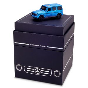 画像: 2024 MATTEL CREATIONS EXCLUSIVE 【MERCEDES-BENZ G 580 With EQ Technology (ドア開閉）】BLUE/RR (予約不可）