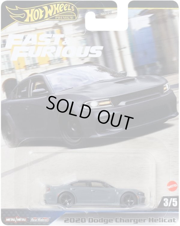 画像1: 2025 HW FAST & FURIOUS (ワイルド・スピード) 【2020 ダッジチャージャー ヘルキャット】GRAY/RR