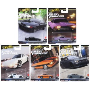 画像: 【仮予約】PRE-ORDER - 2025 HW FAST & FURIOUS (ワイルド・スピード) 【Bアソート5種セット】日産 スカイライン GT-R (BNR32)/1966 シェビー インパラ/マツダ RX-7 FD/アルファロメオ ジュリア スプリント GTA/2020 ダッジチャージャー ヘルキャット(2025年6月上旬入荷予定）