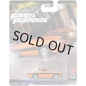 画像: 2025 HW FAST & FURIOUS (ワイルド・スピード) 【アルファロメオ ジュリア スプリント GTA】ORANGE/RR