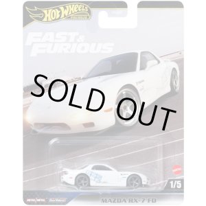 画像: 2025 HW FAST & FURIOUS (ワイルド・スピード) 【マツダ RX-7 FD】WHITE/RR