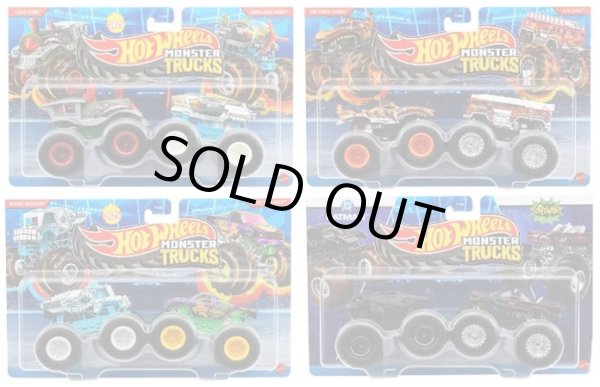 画像1: 【仮予約】PRE-ORDER - 2025 HW MONSTER TRUCKS! 【2パック - Uアソート4種セット】(2025年6月下旬入荷予定）