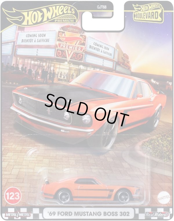 画像1: 【仮予約】PRE-ORDER - 2025 HW BOULEVARD 【'69 フォード マスタング ボス 302】ORANGE/RR(2025年6月下旬(2)入荷予定）(ショートした場合は先着順となります）