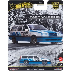画像: 【仮予約】PRE-ORDER - 2025 HW CAR CULTURE "ファスト・ワゴン" 【ボルボ 850 エステート】WHITE-BLUE/RR (2025年6月下旬(2)入荷予定）