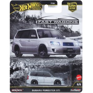 画像: 【仮予約】PRE-ORDER - 2025 HW CAR CULTURE "ファスト・ワゴン" 【スバル フォレスター STI】LT.GRAY/RR (2025年6月下旬(2)入荷予定）