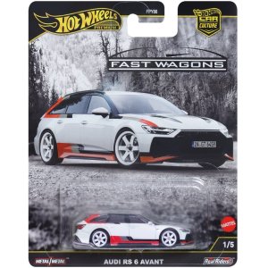 画像: 【仮予約】PRE-ORDER - 2025 HW CAR CULTURE "ファスト・ワゴン" 【アウディ RS 6 アバント】WHITE/RR (2025年6月下旬(2)入荷予定）