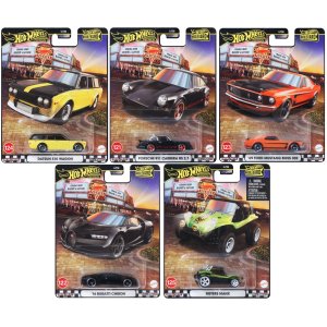 画像: 【仮予約】PRE-ORDER - 2025 HW BOULEVARD 【Bアソート 5種セット】ダットサン 510 ワゴン/ポルシェ 911 カレラ RS 2.7/'69 フォード マスタング ボス 302/'16 ブガッティ シロン/メイヤーズ・マンクス(2025年6月下旬(2)入荷予定）(ショートした場合は先着順となります）