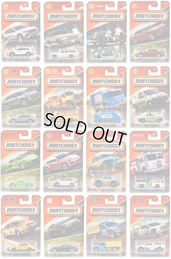 画像1: 【仮予約】PRE-ORDER 【MATCHBOX ベーシック　2025 "G"アソート 24台入り (国内流通版)】 (2025年6月下旬(2)入荷予定）（お取り置き不可）