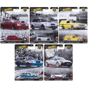画像: 【仮予約】PRE-ORDER - 2025 HW CAR CULTURE 【ファスト・ワゴン - 5種セット】メルセデス・ベンツ E 36 AMG/スバル フォレスター STI/'70 シェベル SS ワゴン/ボルボ 850 エステート/アウディ RS 6 アバント(2025年6月下旬(2)入荷予定）