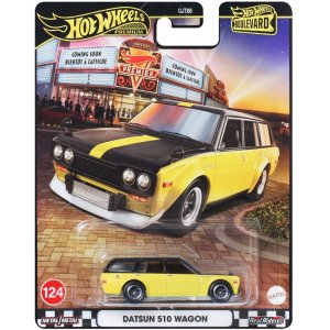 画像: 【仮予約】PRE-ORDER - 2025 HW BOULEVARD 【ダットサン 510 ワゴン】YELLOWBLACK/RR(2025年6月下旬(2)入荷予定）(ショートした場合は先着順となります）