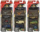 画像: 【仮予約】PRE-ORDER - 2025 MATCHBOX【 ジュラシック・ワールド  5パック3種セット】恐竜捕獲チーム/ラピッド ゲッタウェイ　ユニット/アドベンチャー シーカーズ(2025年6月下旬(2)入荷予定）