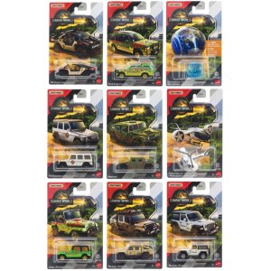 画像: 【仮予約】PRE-ORDER - 2025 MATCHBOX【 ジュラシック・ワールド  ベーシックカー "A"アソート 24個入り】(2025年6月下旬(2)入荷予定）
