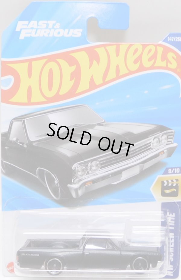 画像1: 【"FAST & FURIOUS" CHEVY EL CAMINO】BLACK