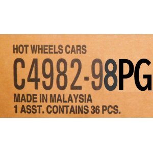 画像: 【仮予約】PRE-ORDER 【HOT WHEELS ベーシック　2025 "G"アソート 36台入り (国内流通版)】 (お取り置き不可）(2025年7月初旬入荷予定）