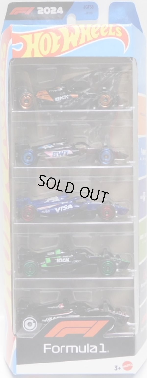 画像1: 【US版】2025 5PACK 【FORMULA ONE】McLaren Formula 1 Team/BWT Alpine F1 Team/Visa Cash App RB F1 Team/Stake F1 Team Kick Sauber/MoneyGram Haas F1 Team（予約不可）
