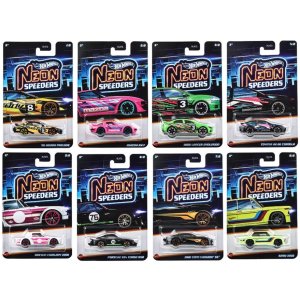 画像: 【仮予約】PRE-ORDER - 2025【ネオン・スピーダーズ アソート Eアソート(10個入り)】'98 ホンダ プレリュード/マツダ RX-7/2008 ランサーエボリューション/トヨタ AE-86 カローラ/ダットサン フェアレディ 2000/ポルシェ 934 ターボ RSR/2018 COPO カマロ SS/BMW 2002(2025年7月上旬入荷予定）(ショートした場合は先着順となります）