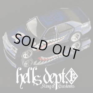 画像: HELLS DEPT 2025 - DOUBLE LOSER[S] 【Sharkmouth Benz 500SEL (カスタム完成品）】NAVY/RR （送料サービス適用外）