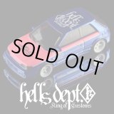 画像: HELLS DEPT 2025 - DOUBLE LOSER[S] 【Pin-Blu Mazda Familiar(カスタム完成品）】BLUE-PINK/RR （送料サービス適用外）