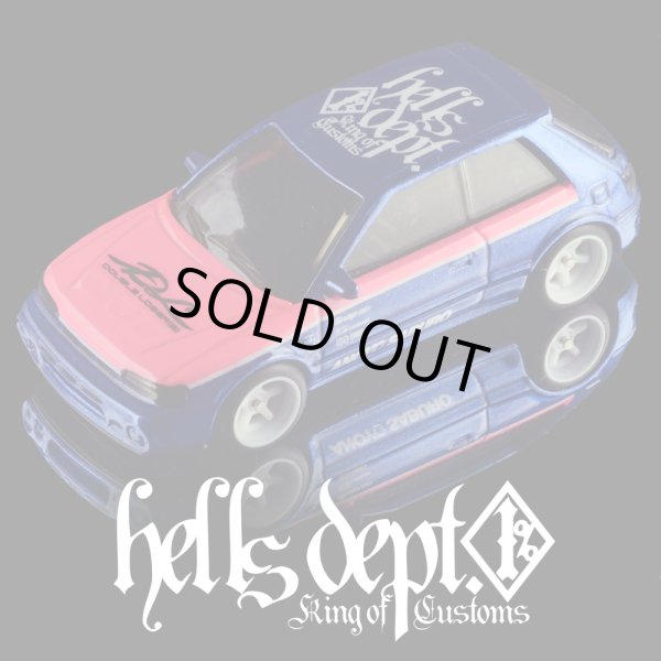 画像1: HELLS DEPT 2025 - DOUBLE LOSER[S] 【Pin-Blu Mazda Familiar(カスタム完成品）】BLUE-PINK/RR （送料サービス適用外）