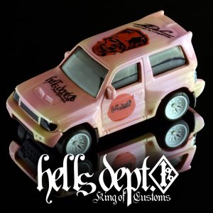 画像: HELLS DEPT 2025 - DOUBLE LOSER[S] 【Franken Mitsubishi Pajero (カスタム完成品）】PINK/RR （送料サービス適用外）