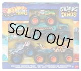 画像: 【仮予約】PRE-ORDER - 2025 HW MONSTER TRUCKS! 【シャーク vs. ダイノ コレクションセット】(2025年7月中旬入荷予定）
