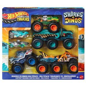 画像: 【仮予約】PRE-ORDER - 2025 HW MONSTER TRUCKS! 【シャーク vs. ダイノ コレクションセット】(2025年7月中旬入荷予定）