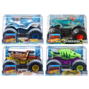 画像: 【仮予約】PRE-ORDER - 2025 HW MONSTER TRUCKS! 【1/24 ビッグサイズ　Kアソート4種セット】 (2025年7月中旬入荷予定）