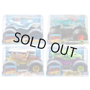 画像: 【仮予約】PRE-ORDER - 2025 HW MONSTER TRUCKS! 【1/24 ビッグサイズ　Kアソート4種セット】 (2025年7月中旬入荷予定）