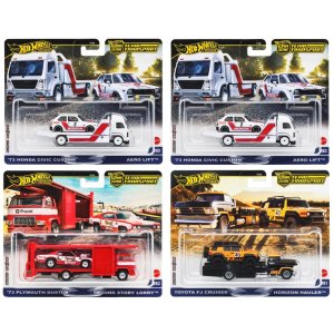 画像: 【仮予約】PRE-ORDER - 2025 TEAM TRANSPORT 【Gアソート (4個入り）】'73 ホンダ シビック カスタム(x2)/'73 プリマス ダスター/トヨタ FJ クルーザー(2025年7月下旬入荷予定）