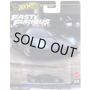画像: 【仮予約】PRE-ORDER - 2025 HW FAST & FURIOUS (ワイルド・スピード) 【ケーニグセグ CCXR】BLACK/RR(2025年8月下旬入荷予定）