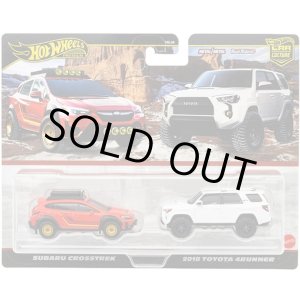 画像: 【仮予約】PRE-ORDER - 2025 HW CAR CULTURE "PREMIUM 2PACK" 【スバル クロストレック / 2018 トヨタ 4ランナー】RED/WHITE/RR(2025年8月下旬入荷予定）(ショートした場合は先着順となります）
