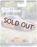 画像: 【仮予約】PRE-ORDER - 2025 HW FAST & FURIOUS (ワイルド・スピード) 【2021 トヨタ GR スープラ】ORANGE/RR(2025年8月下旬入荷予定）