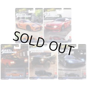 画像: 【仮予約】PRE-ORDER - 2025 HW FAST & FURIOUS (ワイルド・スピード) 【Cアソート5種セット】2021 トヨタ GR スープラ/日産 240SX (S14)/1970 カスタム プリマス ロードランナー/ランボルギーニ LM002/ケーニグセグ CCXR(2025年8月下旬入荷予定）