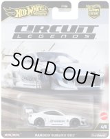 画像: 【仮予約】PRE-ORDER - 2025 HW CAR CULTURE "サーキット レジェンズ" 【パンデム スバル BRZ】WHITE/RR(2025年8月末入荷予定）