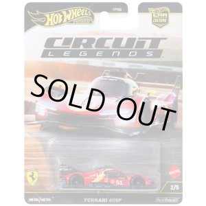 画像: 【仮予約】PRE-ORDER - 2025 HW CAR CULTURE "サーキット レジェンズ" 【フェラーリ 499P】RED/RR(2025年8月末入荷予定）