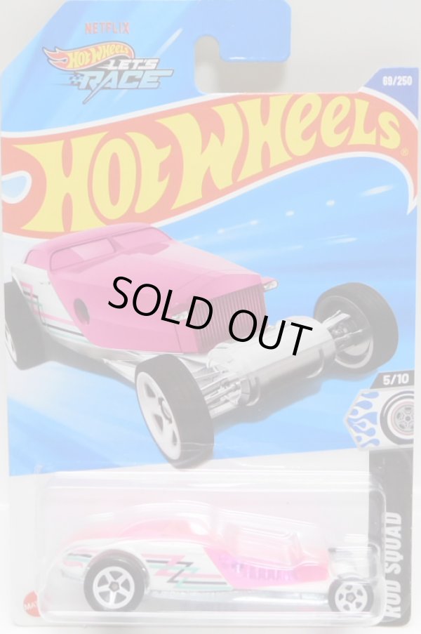 画像1: 【HI-ROLLER】WHITE-PINK