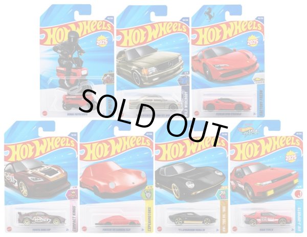 画像1: 【仮予約】PRE-ORDER - 【 HOT WHEELS ベーシック 7種セット(国内流通版/裏面日本語)】(2025年9月初旬入荷予定）